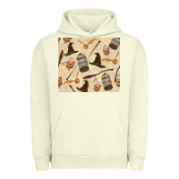 Pigment Pistachio wizard items Urban Hoodie - TumblerDesignByShophia