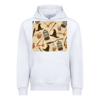 White wizard items Urban Hoodie - TumblerDesignByShophia