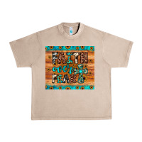 French Oak faith over fear Urban Heavy Tee - JahusDesignShop