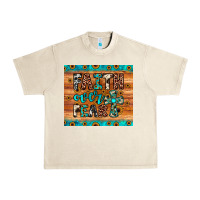 Sandshell faith over fear Urban Heavy Tee - JahusDesignShop