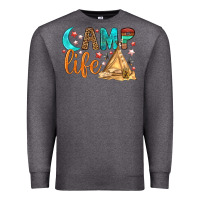 Charcoal Heather Camp Life Premium Sweatshirt - BundleAndBundleShop