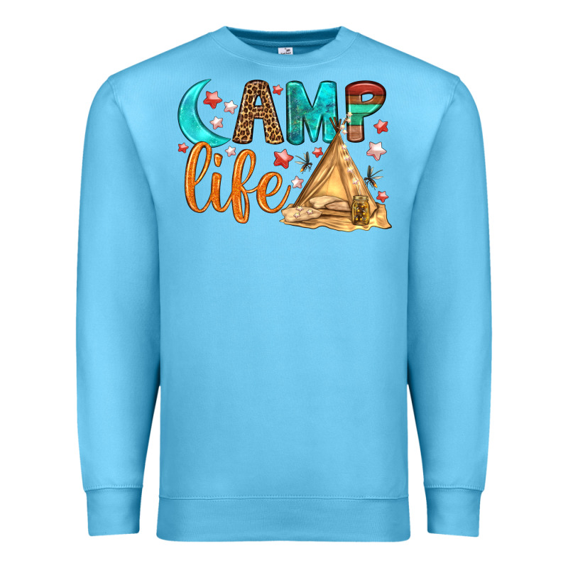 Camp Life Premium Sweatshirt by BundleAndBundleShop | Teevron