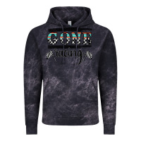 Cloud Black goneracing Vintage Hoodie - CowhideDigitalArt