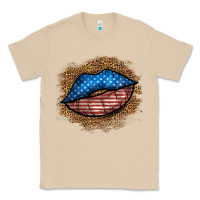 Mushroom western 4 of july lips Classic Tee - BundleAndBundleShop