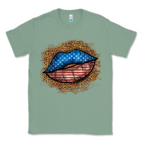 Sage western 4 of july lips Classic Tee - BundleAndBundleShop
