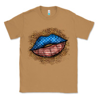 Toasted Coconut western 4 of july lips Classic Tee - BundleAndBundleShop