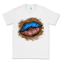 White western 4 of july lips Classic Tee - BundleAndBundleShop
