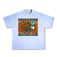 Grape Ice coffee and grace Urban Heavy Tee - JahusDesignShop
