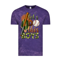 Cloud Purple let's do this boys field baseball Vintage Tee - BundleAndBundleShop