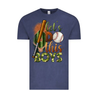 Vintage Denim let's do this boys field baseball Vintage Tee - BundleAndBundleShop