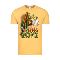 Vintage Mustard let's do this boys field baseball Vintage Tee - BundleAndBundleShop