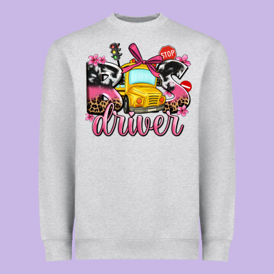Bus Driver Heavyweight Sweatshirt Designed By Adodesignshop