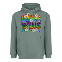 Sage Pride LGBTQ+ Love Wins Heavyweight Hoodie - BundleAndBundleShop
