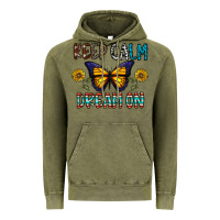 Vintage Olive keep calm dream on Vintage Hoodie - CowhideDigitalArt