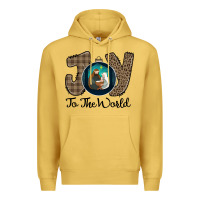 Antique Gold Joy to the World Premium Hoodie - Bettercallsaul