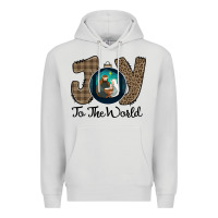 Dove Grey Joy to the World Premium Hoodie - Bettercallsaul