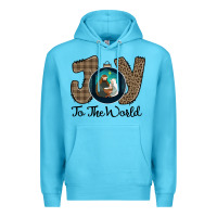 Ocean Blue Joy to the World Premium Hoodie - Bettercallsaul