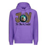 Purple Joy to the World Premium Hoodie - Bettercallsaul