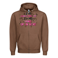 Chestnut y'all gonna make me lose my mind Zipper Hoodie - MaliasSmallBusiness