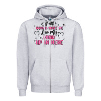 Heather Grey y'all gonna make me lose my mind Zipper Hoodie - MaliasSmallBusiness