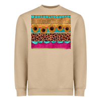 Mushroom leopard sunflower gemstone Heavyweight Sweatshirt - JahusDesignShop