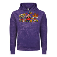 Cloud Purple american gnomes Vintage Hoodie - FaDigitalArtStudio