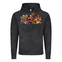 Vintage Black american gnomes Vintage Hoodie - FaDigitalArtStudio