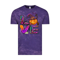 Cloud Purple halloween love Vintage Tee - AdoDesignShop