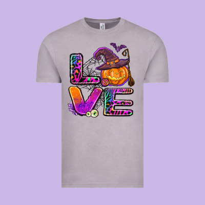Halloween Love Vintage Tee Designed By Adodesignshop