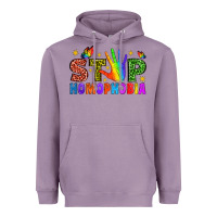 Lavender Western Stop Homophobia Heavyweight Hoodie - BundleAndBundleShop