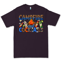 Plum campfire and cocktails Premium Tee - texasbilliewilder