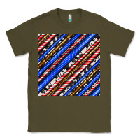 Army Green western america seamless pattern Classic Tee - BundleAndBundleShop