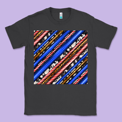 Western America Seamless Pattern Classic Tee Designed By Bundleandbundleshop