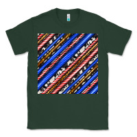 Sports Green western america seamless pattern Classic Tee - BundleAndBundleShop