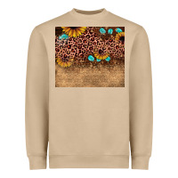 Mushroom leopard glitter sunflower gemstone Heavyweight Sweatshirt - JahusDesignShop