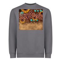Storm leopard glitter sunflower gemstone Heavyweight Sweatshirt - JahusDesignShop