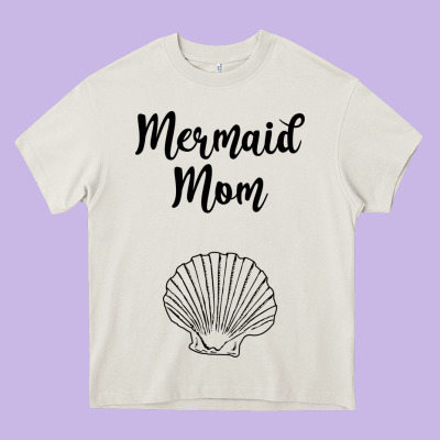 Heavy Core Tee Mermaid mom