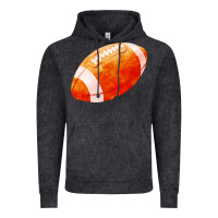 Vintage Black american football  pigskin  gridiron football Vintage Hoodie - FaDigitalArtStudio