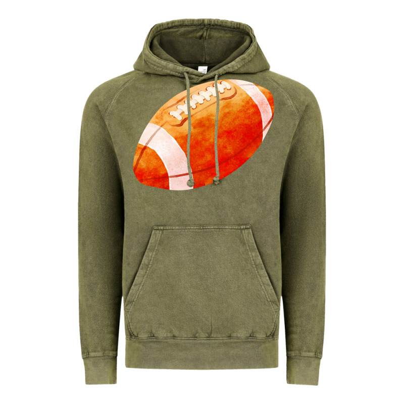 American Football  Pigskin  Gridiron Football Vintage Hoodie by FaDigitalArtStudio | Teevron