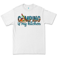 White camping is my kitchen with wine Premium Tee - texasbilliewilder