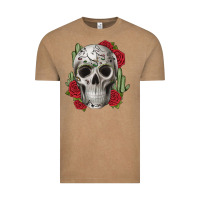 Vintage Coffee skull cactus Vintage Tee - JahusDesignShop