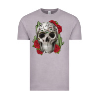 Vintage Zinc skull cactus Vintage Tee - JahusDesignShop