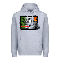 Heather Grey The Notorious Conor Mcgregor Fookin Nuttin Premium Hoodie - Bettercallsaul
