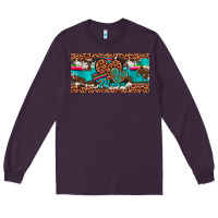 Plum hearts mama license plate Long Sleeve Tee - Artiststas
