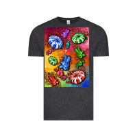 Vintage Black candies  air freshener Vintage Tee - AdoDesignShop