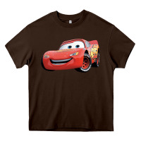 Chocolate Brown car Heavy Core Tee - Unal Design