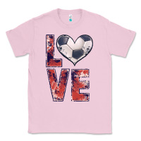 Bubblegum Pink soccer love Classic Tee - JahusDesignShop