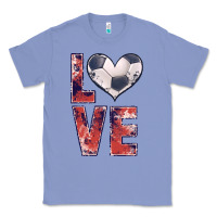 Colony Blue soccer love Classic Tee - JahusDesignShop
