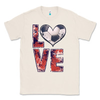 Natural soccer love Classic Tee - JahusDesignShop