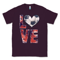 Plum soccer love Classic Tee - JahusDesignShop